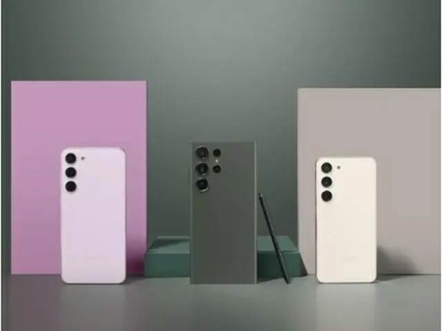 「ギャラクシーＳ２３」シリーズ（サムスン電子提供）＝（聯合ニュース）≪転載・転用禁止≫