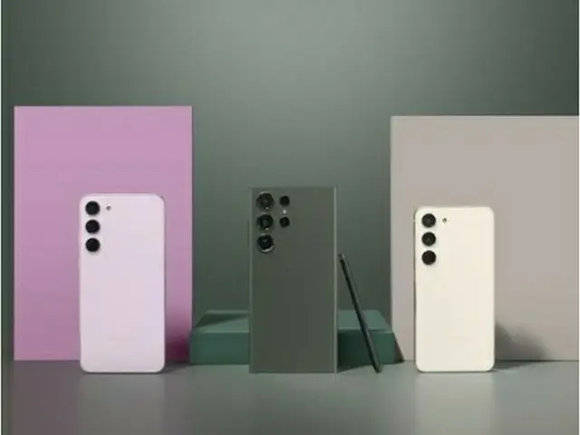 「ギャラクシーＳ２３」シリーズ（サムスン電子提供）＝（聯合ニュース）≪転載・転用禁止≫