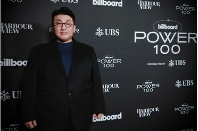 房時赫氏（ビルボード提供）＝（聯合ニュース）≪転載・転用禁止≫