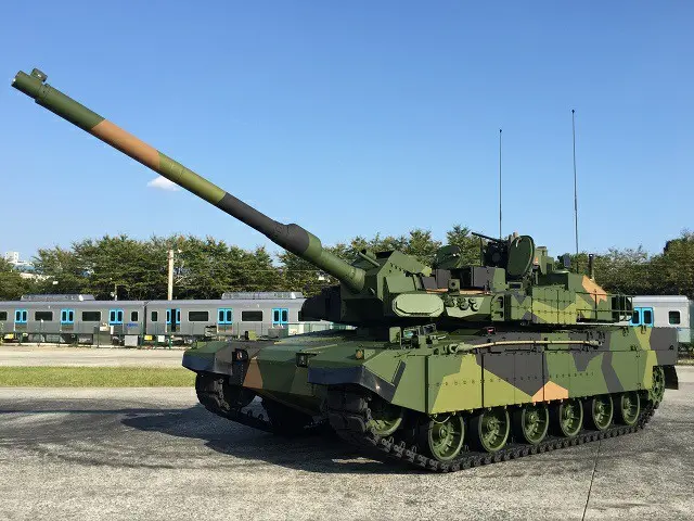 韓国・現代ロテムのノルウェー型K2戦車（画像提供:wowkorea）