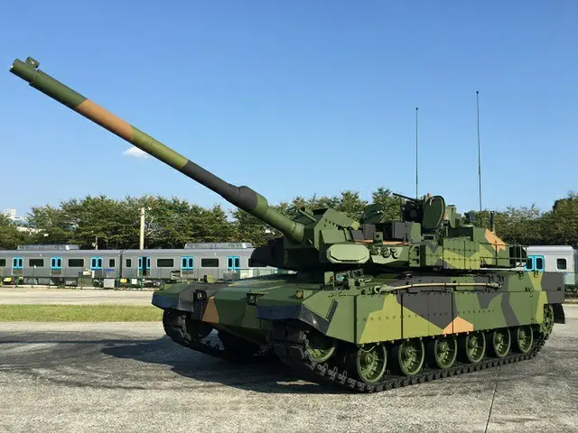 韓国・現代ロテムのノルウェー型K2戦車（画像提供:wowkorea）