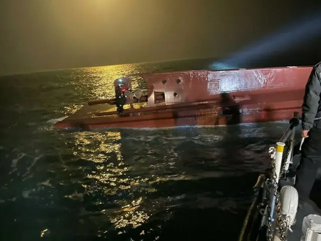 韓国南西部の全羅南道転覆事故…船員3人が病院へ移送、9人は依然行方不明（画像提供:wowkorea）