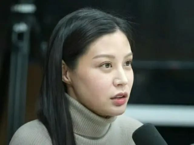 ユーチューブチャンネルに出演した曺ミンさん（同チャンネルから）＝（聯合ニュース）