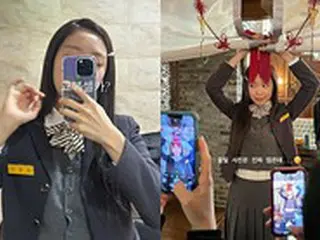 ソン・ナウン（元Apink）、まったく違和感のない制服姿…「いつかまた着る日が来るかな」