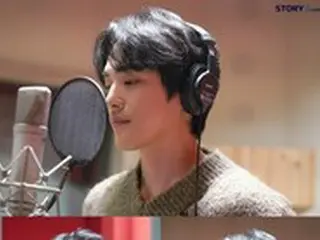 俳優キム・ジョンヒョン、ドラマ「コクドゥの季節」OSTレコーディング室ビハインドカット公開