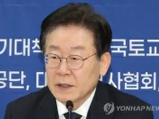 韓国最大野党代表　都市開発事業の不正疑惑で１０日に検察再出頭