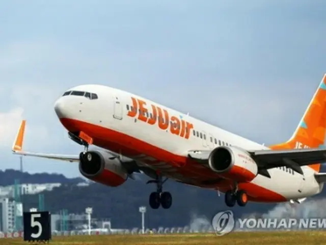 チェジュ航空（同社提供）＝（聯合ニュース）≪転載・転用禁止≫