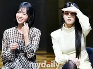 女優チェ・スビン＆キム・ユジョンが双眼鏡ポーズ…「記者さんはどこですか？」