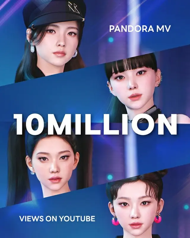 バーチャルガールズグループ「MAVE:」、「PANDORA」MV1000万ビュー突破！…グローバルな影響力の始動（画像提供:wowkorea）