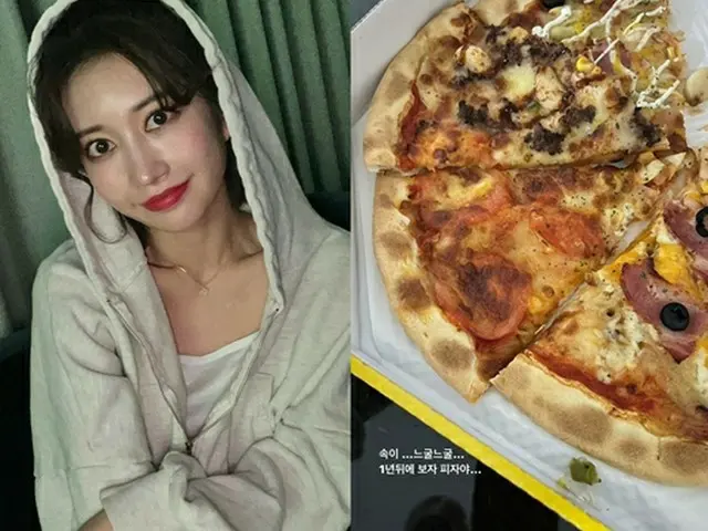 イ・ジフンの妻アヤネさん、小食家だった“久しぶりの夜食…1年後に会おう”（画像提供:wowkorea）