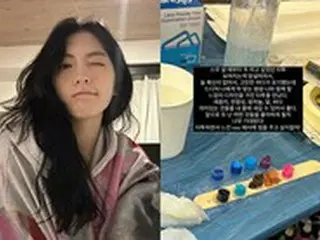 「KARA」知英、29歳で初めて刻んだタトゥー…「ついに見つけた私にぴったりデザイン」