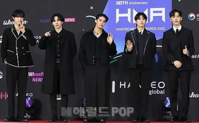 「CIX」、ペ・ジニョンの“排斥説”に直接釈明…「Hanteo Music Awards 2022」でポストジェネレーション賞受賞（画像提供:wowkorea）