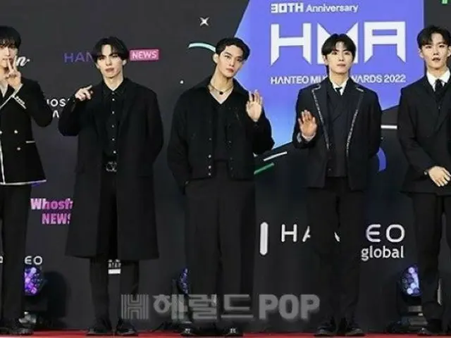 「CIX」、ペ・ジニョンの“排斥説”に直接釈明…「Hanteo Music Awards 2022」でポストジェネレーション賞受賞（画像提供:wowkorea）