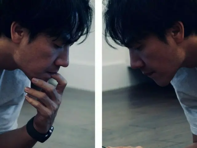 俳優オム・テウンが近況を収めた自分の写真を公開した。（画像提供:wowkorea）