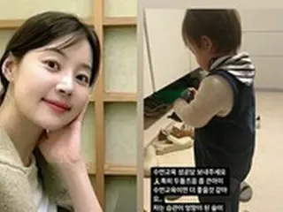 女優ハン・ジヘ、育児で一睡もできない「やられたことのない人には分からない」…”睡眠教育”成功談募集中