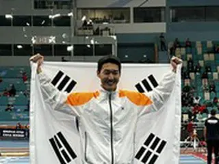 韓国男子走り高跳びウ・サンヒョク、今シーズン初の大会で銀メダル