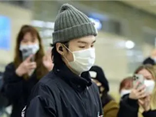 「BTS（防弾少年団）」SUGA、「瞬き注意！あっという間に通り過ぎます」…急ぎ足でもしっかり手であいさつ