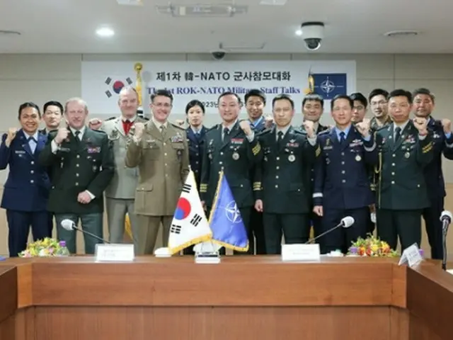 第1回韓国・NATO軍事参謀対話が13～14に韓国で開催された（韓国軍合同参謀本部提供）＝（聯合ニュース）≪転載・転用禁止≫