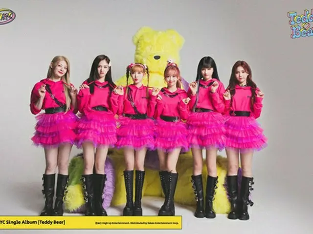 「STAYC」、 MV1000万ビュー突破で熱い関心を立証…「Teddy Bear」初日の販売台数18万枚を記録（画像提供:wowkorea）