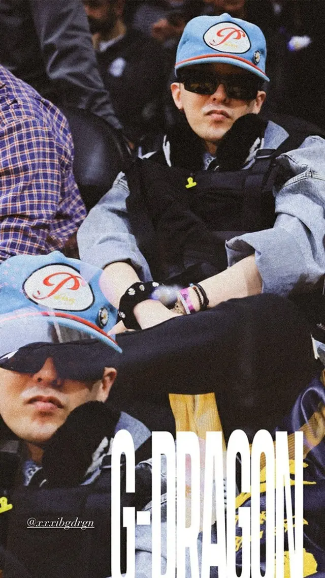 G-DRAGON（BIGBANG）、NBA中継に登場（画像提供:wowkorea）