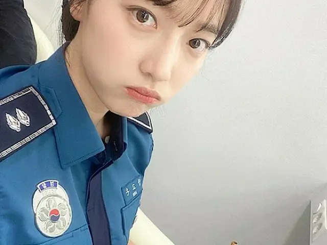 女優ピョ・イェジン、警察に変身…「隠しきれない清純美」（画像提供:wowkorea）