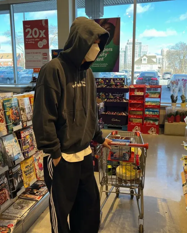 イ・ミンホ、カナダのスーパーでどれだけ買い物を?!　（画像提供:wowkorea）