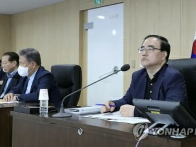 ＮＳＣ常任委を主宰する金聖翰（キム・ソンハン）国家安保室長（資料写真）＝（聯合ニュース）≪転載・転用禁止≫