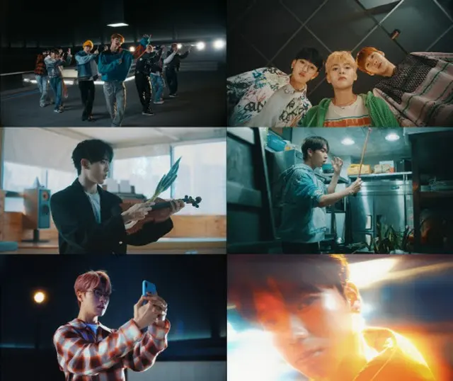 「n.SSign」が19日、公式YouTubeチャンネルを通じて、タイトル曲「Salty」のミュージックビデオを公開した。（画像提供:wowkorea）