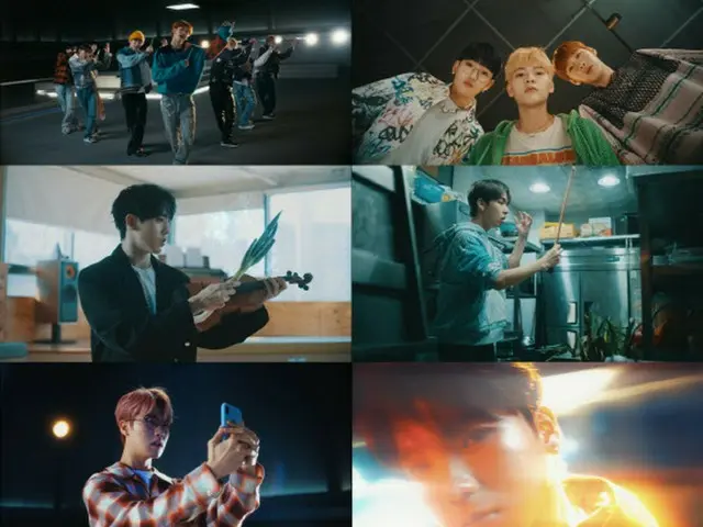 「n.SSign」が19日、公式YouTubeチャンネルを通じて、タイトル曲「Salty」のミュージックビデオを公開した。（画像提供:wowkorea）