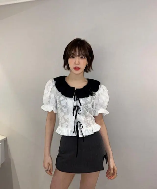ウェンディ（Red Velvet）、頬の肉がなくなったね？ …「ショートヘアも完璧に消化」（画像提供:wowkorea）