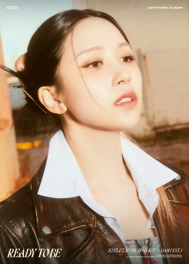 公開された「TWICE」ミナのニューアルバム「READY TO BE」個人ティザー（画像提供:wowkorea）