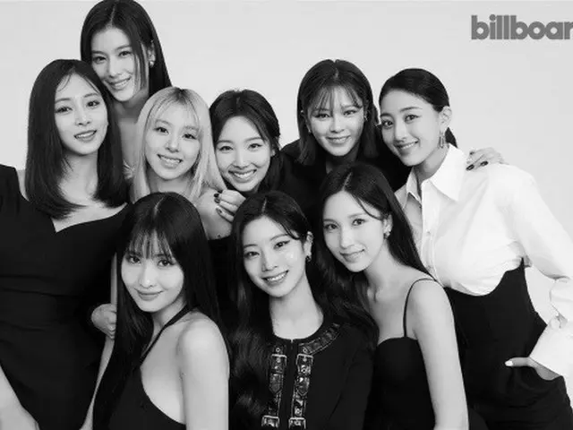 「TWICE」、9人完全体のグラビアで 美しいビジュアルを発散…デビュー9年目の友情（画像提供:wowkorea）