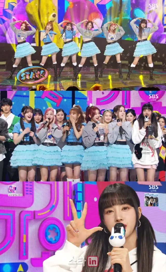 「STAYC」…SBS「人気歌謡」1位で音楽番組4冠王達成（画像提供:wowkorea）