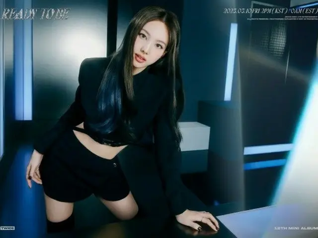 「TWICE」ナヨンの12thミニアルバム「READY TO BE」ティザーイメージ（画像提供:wowkorea）
