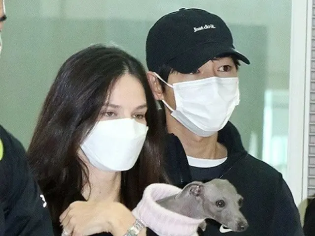 俳優ソン・ジュンギ、英国人妻の妊娠中に伝わった良くないニュースとは？（画像提供:wowkorea）