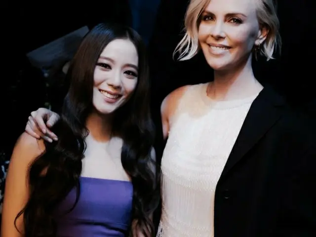 JISOO（BLACKPINK）、シャーリーズ・セロンがボディーガード？… ワールドクラスの人脈（画像提供:wowkorea）