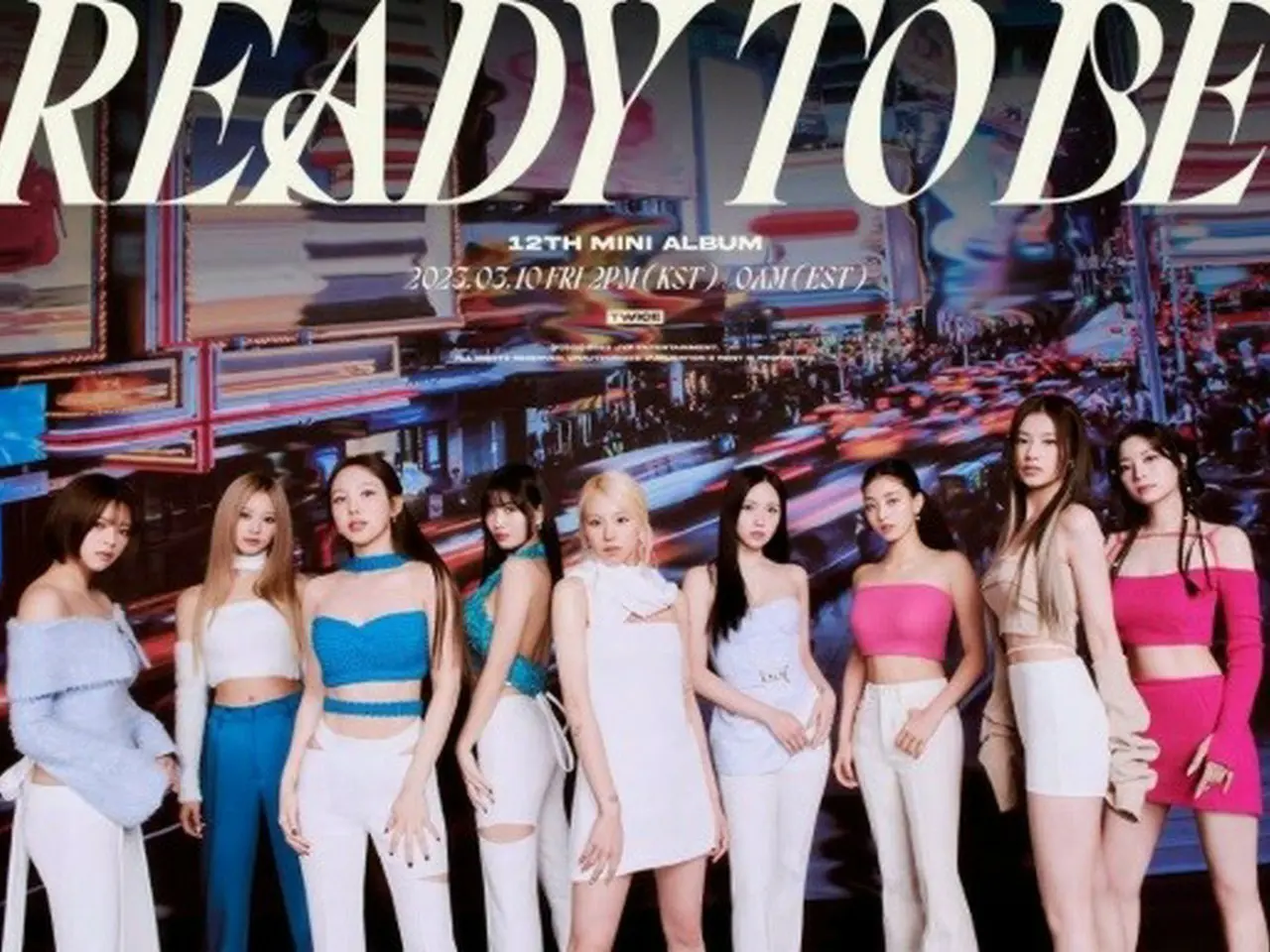TWICE」、ニューアルバム「READY TO BE」団体ティザーを追加公開