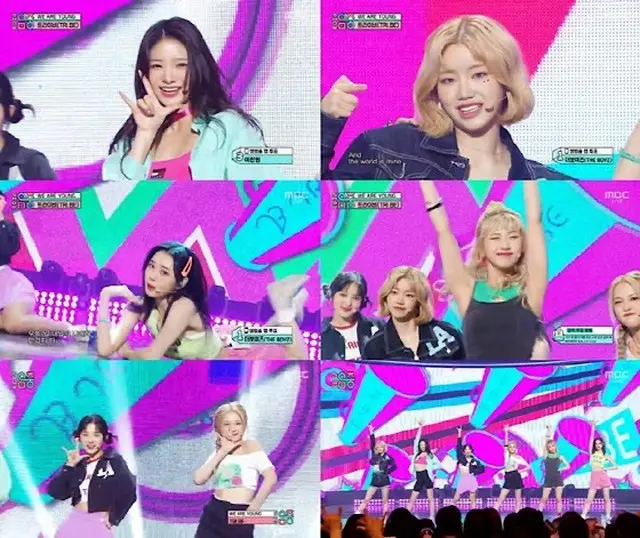 「TRI.BE」、「ショー！K-POPの中心」で新曲「WE ARE YOUNG」でミレニアム感性を誇る（画像提供:wowkorea）