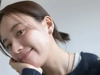 女優ハン・ヒョジュ、朝から爽やかなほほ笑み