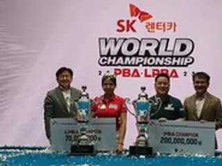 ＜ビリヤード＞男子の部チョ・ジェホ＆女子の部スロン・ピアビが優勝＝SKレンタカー PBA-LPBAワールドチャンピオンシップ 2023