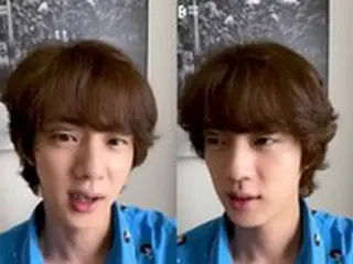 「BTS（防弾少年団）」のJIN、ホワイトデーを迎えARMYにメッセージ…「アピールしたくてメイクアップした」