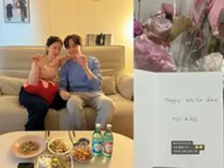 「Love After Divorce2」出演ユン・ナムギ＆イ・ダウン夫妻、”妻と娘”に花束準備した夫に「感動」