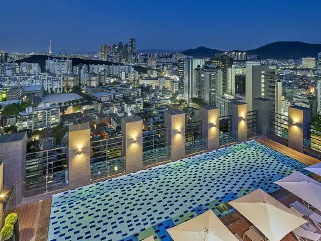 ＜韓国旅行＞ヒルトン・ガーデン・イン・ソウル江南、4月1日からルーフトップ野外プールをオープン（画像提供:wowkorea）