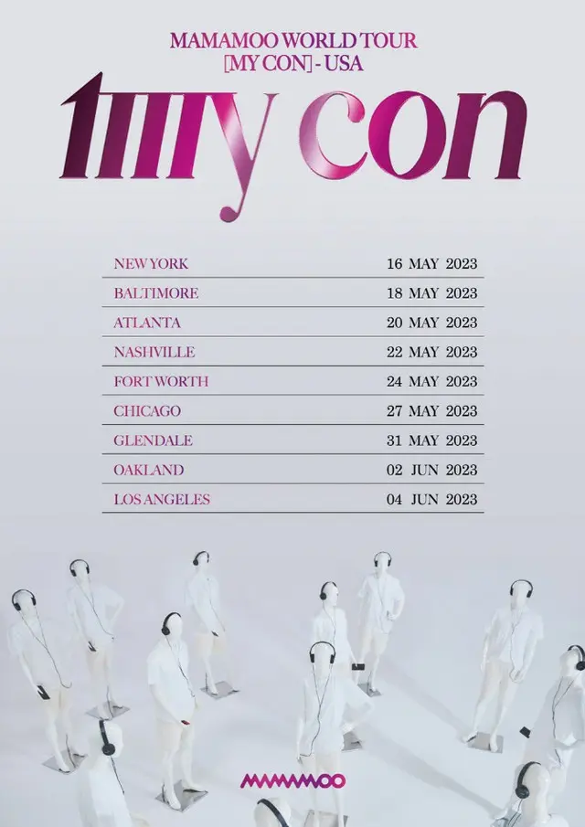 「MAMAMOO」、デビュー初の米国ツアー、NYからLAまで9都市で開催（画像提供:wowkorea）