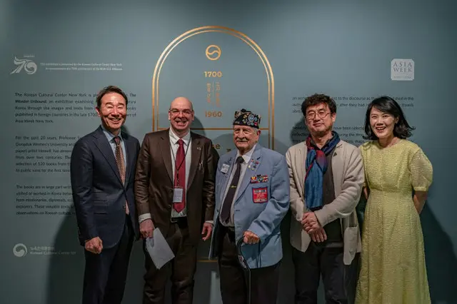 ニューヨーク文化院「米韓同盟70周年」3年ぶりのオフライン展示会（画像提供:wowkorea）
