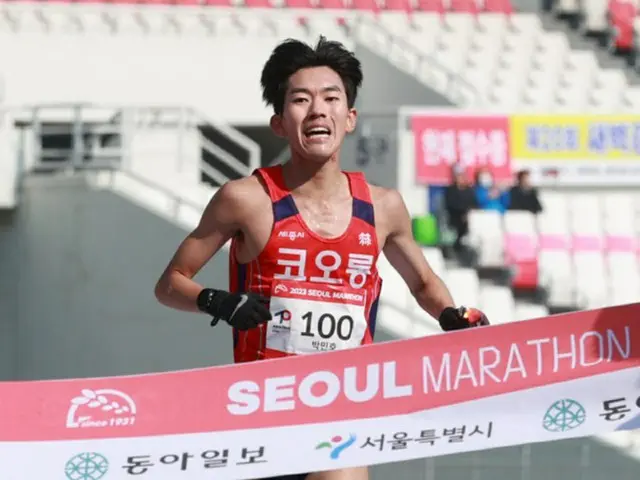 ”99年生まれ”パク・ミンホ、韓国マラソンの新たな希望に 「目指すは2時間6分台」（画像提供:wowkorea）