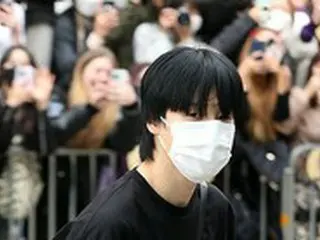 【フォト】JIMIN（BTS）、「ミュージックバンク」出演のためKBS到着