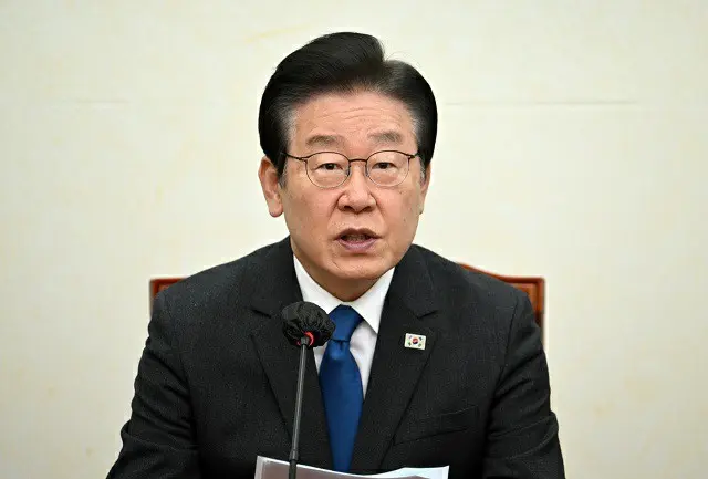 李在明、共に民主党代表（画像提供:wowkorea）