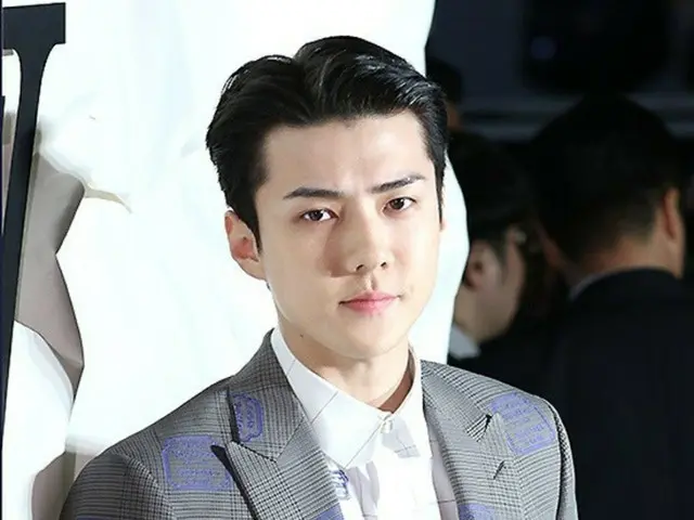 SEHUN（EXO）、”恋人”名乗る女性に怒り…3度目の立場文を公開 「全く知らない人、法的措置を取る」（画像提供:wowkorea）