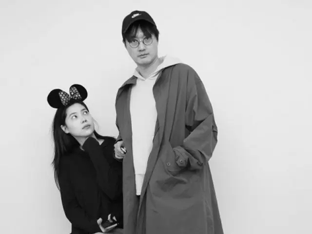 ミュージカル女優ペ・ダヘ、夫イ・ジャンウォンと撮影したカップル写真を公開（画像提供:wowkorea）